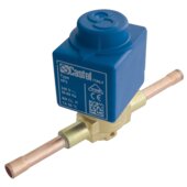 Castel solenoid valve with coil HF2 230V 1028/M10A6 10mm solder (without connector)