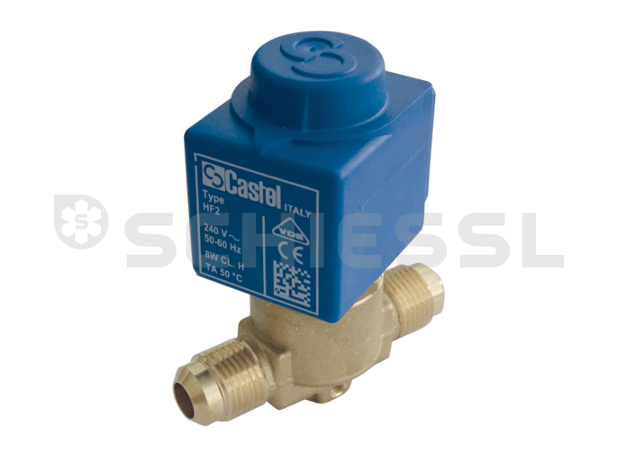 Castel solenoid valve with coil HF2 230V 1070/4A6 3/4"UNF (without plug)