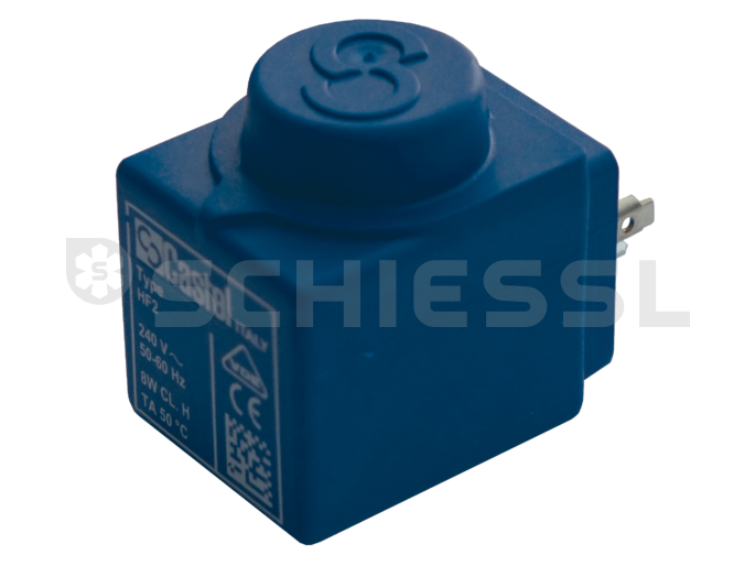 Castel solenoid valve coil without plug HF-2 9300/RA6 8W 220/230V/AC 50/60Hz
