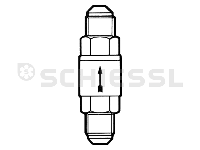 Castel Rückschlagventil 3112/5 5/8" SAE