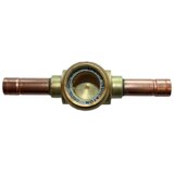 Castel sight glass with indicator 3940/9 1 1/8'' solder