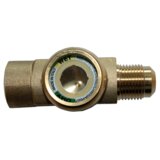 Castel sight glass with indicator 3950/66 i/o 1 1/16 UNF