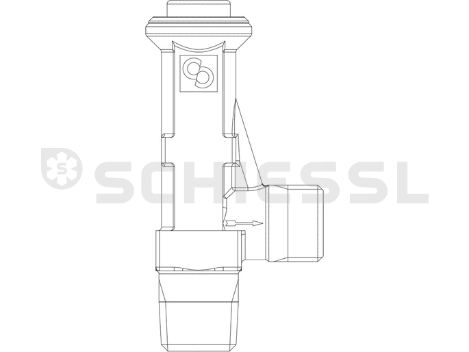 Castel Sicherheitsventil 3061E/4C1200 120bar