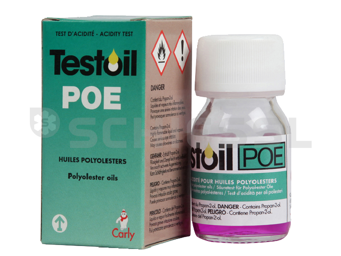 Carly Säuretester TESTOIL-POE Flasche 1x30ml