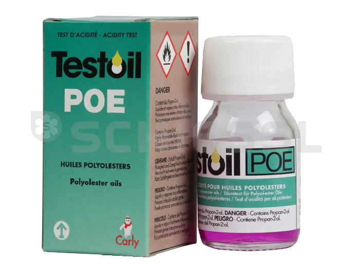 Carly Säuretester TESTOIL-POE Flasche 1x30ml