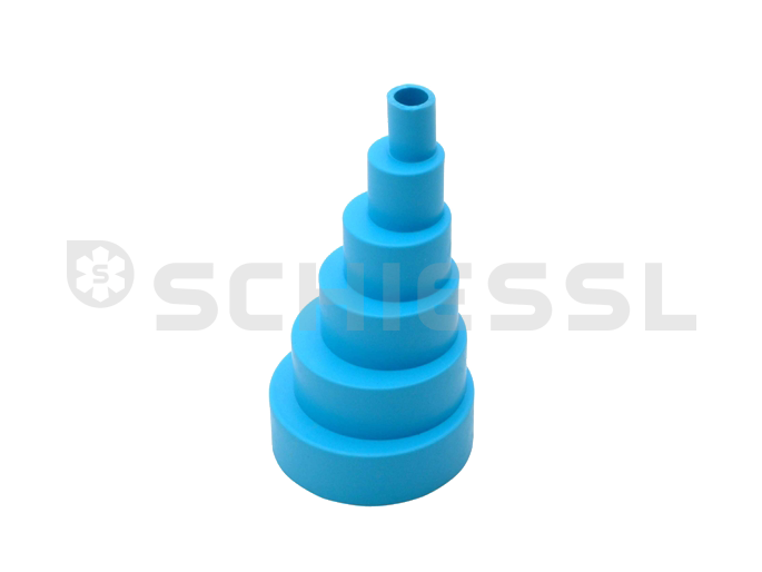 Charles Austen universal adapter flexible f. Mini-/Maxi-/Mega Blue C01-227