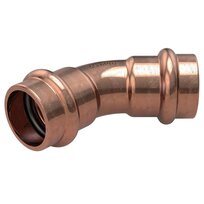 IBP elbow 45° &gt;B&lt; Maxipro MPM5041 28 copper