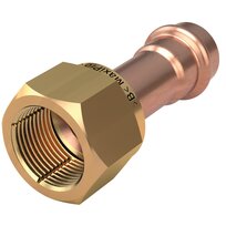 IBP copper flare, washer and nut &gt;B&lt; Maxipro MPA5285G 1/4" copper, nut 7/16" - 20 UNF