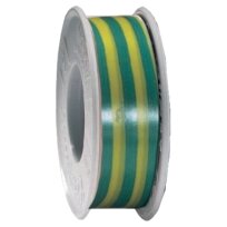 Coroplast Isolierband Rolle 10 m / 15 mm gelb/grün