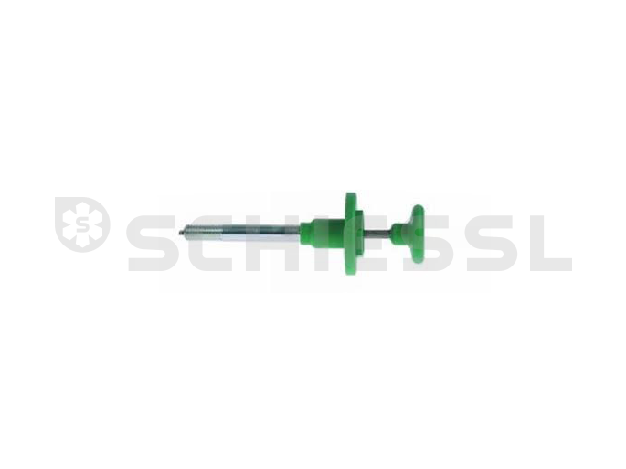 Criocabin inner door handle f. JUMBO 02.0001 green 50004700 20752