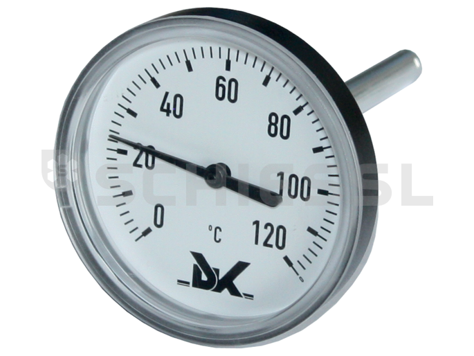DK termometro 0-120°C per installazioni di recupero del calore S33500