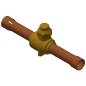 Danfoss Kugelabsperrventil CO2 90bar GBCH16s 16mm+5/8''Löt o.Schrader009L7418