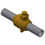 Danfoss ball shut-off valve CO2 75bar GBCH35s 35mm 009L7410 M/5