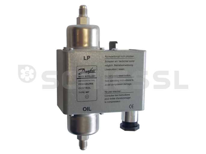 Danfoss oil differential pressure switch MP55A 60 seconds  060B017991