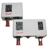 Danfoss duo high pressure switch KP7BS DBK+SDBK reset 7/16” UNF  060-1200