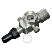 Danfoss rotalock valve press.gau.conn.right/byp.conn.left 1-1/4''x16mm solder V09  8168033
