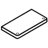 Danfoss Abdeckplatte f. KP single  060-109766