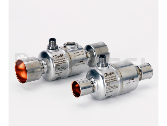 Danfoss Colibri expansion valve electr. ETS 50C 28x35mm with sight glass 034G7703