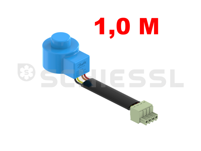 Danfoss Spule für ETS 5M und ETS 5T Bi-polar /  Kabellänge 1,0m SUPU