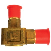 Danfoss bottom valve elbow TE5 flare 3/4x7/8"UNF  067B4013
