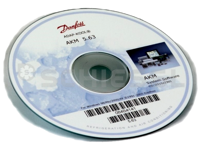 Danfoss system software AKM5 USB, 1 user 084B4515