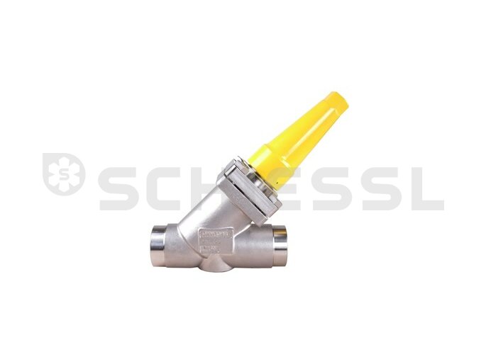 Danfoss manual valve stainless steel elbow REG-SB SS 15 D ANG cone B  148B5387