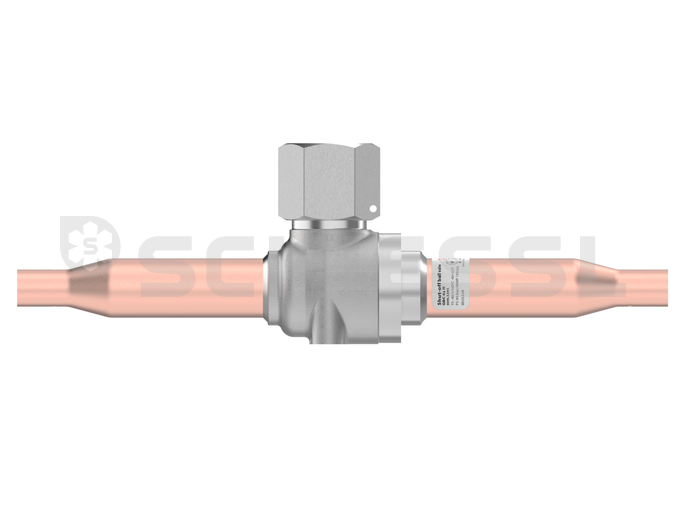 Danfoss Kugelabsperrventil CO2 90bar GBC6sH   6mm löt, o. Schrader
