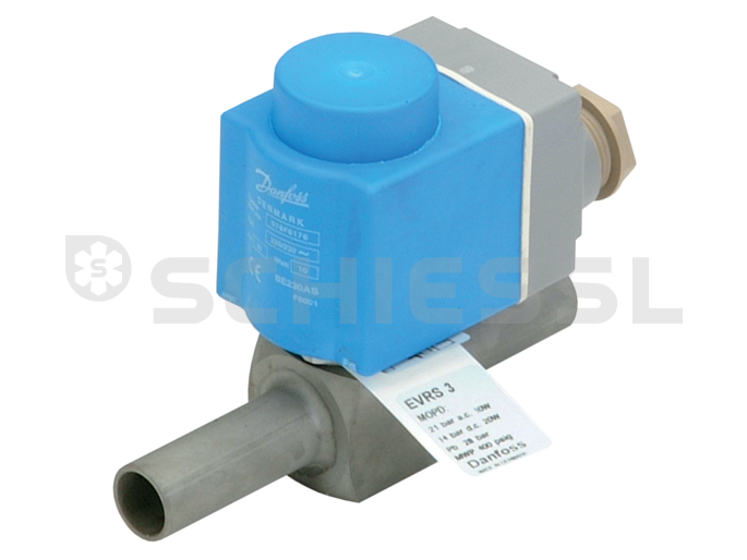Danfoss solenoid valve without coil EVRST10 DN15 weld 032F3083