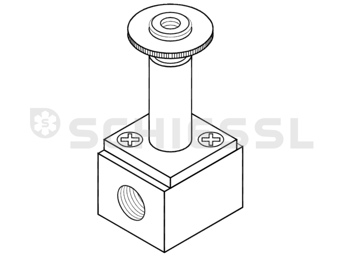 Danfoss solenoid valve without coil EV310A 1.5B G 18F NC000  032H8087