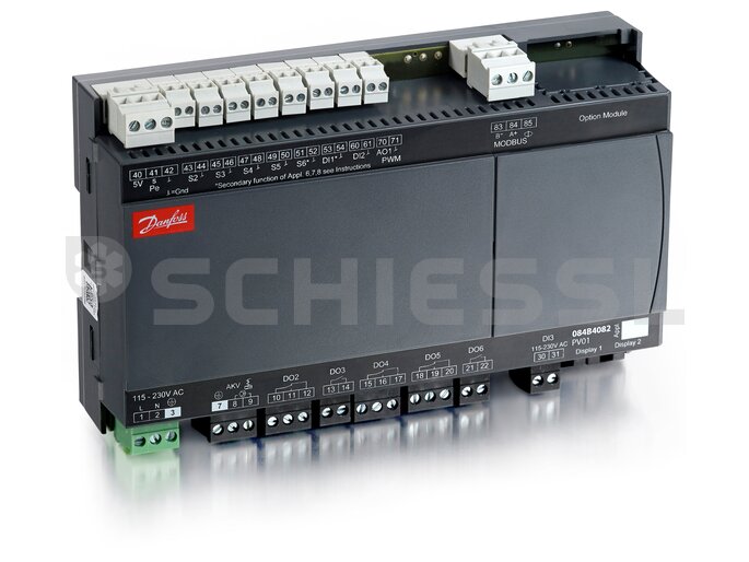 Danfoss cooling controller without sensor AK-CC55 for an AKV without display