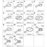 Danfoss kit di riparazione per PM, PML/X, MRV, dim.40 MEV 027F3152