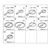 Danfoss Reparatursatz f. ICS 25  027H2219