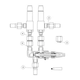 Danfoss set di ispezione DSV 10 / SFA 10 148F3068