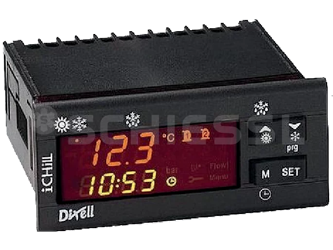 Dixell Kaltwassersatz/Wärmepumpen Regler IC121C-00101 12V 4xNTC 2xVerd. 4-20mA