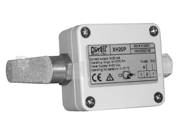 Dixell humidity sensor wall mounting XH20P-00000 9-20V/DC
