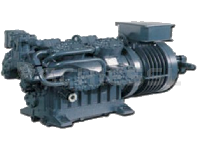 Dorin compressor 2-stage S2-H6 2S-H2500-E w.subcooler 400V