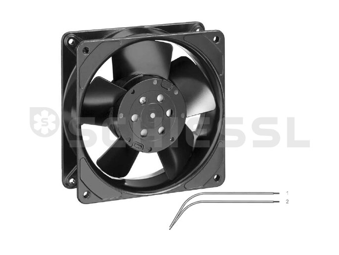 Papst Ventilator axial 4856 ZWU 13W Litze 310mm IP65