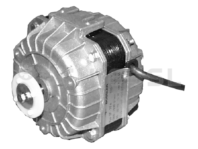 Bossler fan motor right 125 / 18B Merz with cable 610F