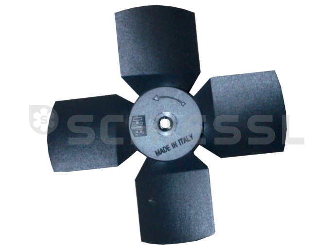 Universal fan blades D=100mm suction plastic
