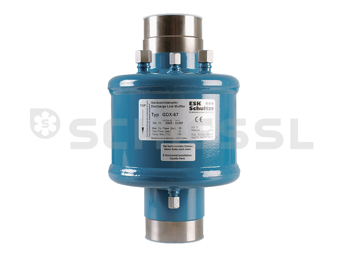 ESK Geräuschdämpfer GDX-67 2,0L