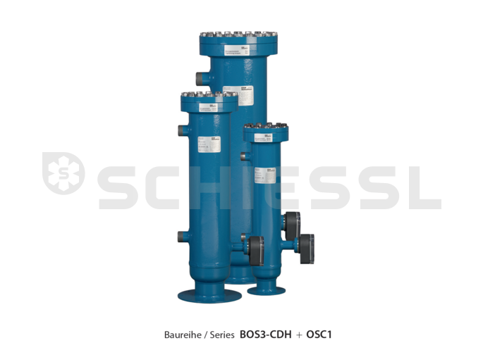 ESK separatore di olio CO2 BOS3-CDH-1CFO 54mm a saldare/DN50  130bar