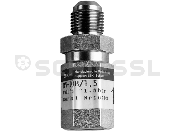 ESK pressure differential valve RV-10B/0.5