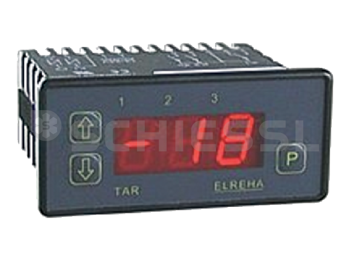 Elreha two-point temperature controller TARN 1170 P1 230V door installation incl. sensor