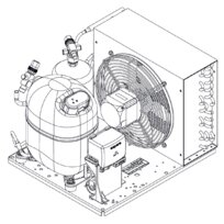 Embraco condensing unit R404A UNJ2212GK 230V