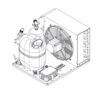 Embraco Verflüssigungssatz R134a UNJ6226ZX 400V