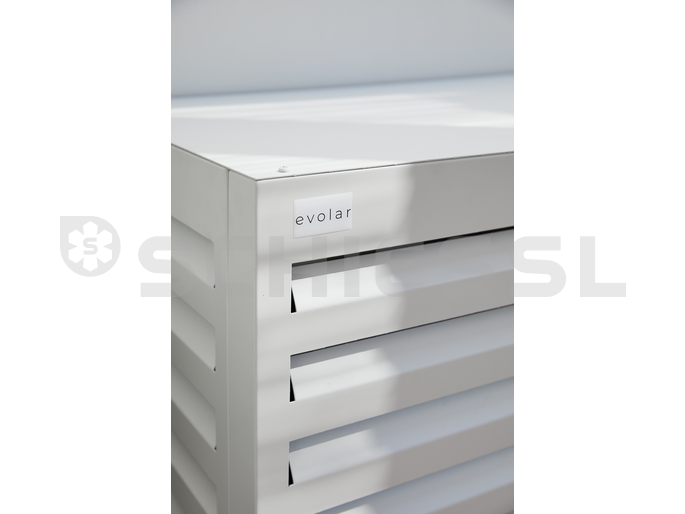 Evolar Sichtschutz Gehäuse Tower Lamellen Weiss 1600x1200x650mm