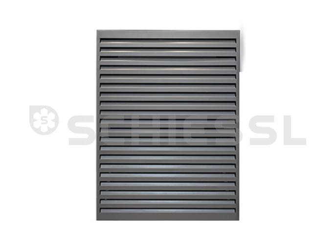 Evolar Sichtschutz Gehäuse Tower Lamellen Anthrazit 1600x1200x650mm