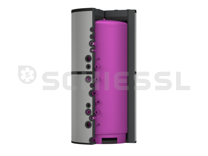 Forstner Wärmepumpenspeicher mit WT HS-BM056-18/B/R/T 560L o.Isolierung