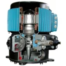Frigopol open Separating-Hood Compressor 3-ELEB-0.7 ester oil 230V/1/50Hz