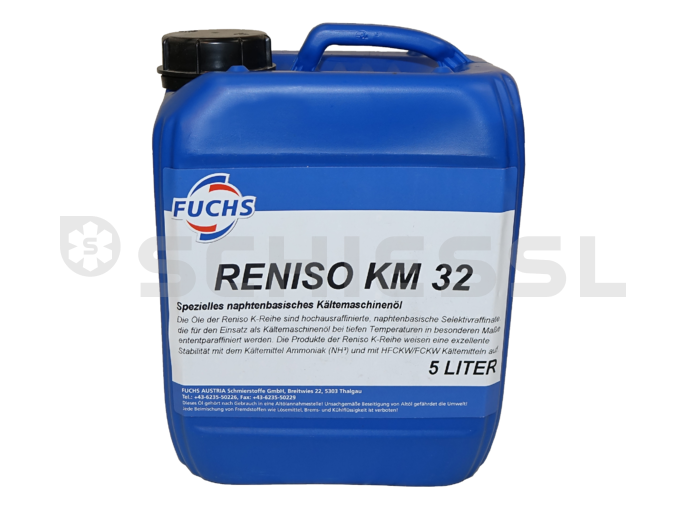 Fuchs refrigeration machine oil KM 32 can 5 L